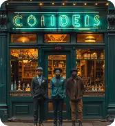 Desigtalks Urban Fashion Trio in Front of COHIDEIS