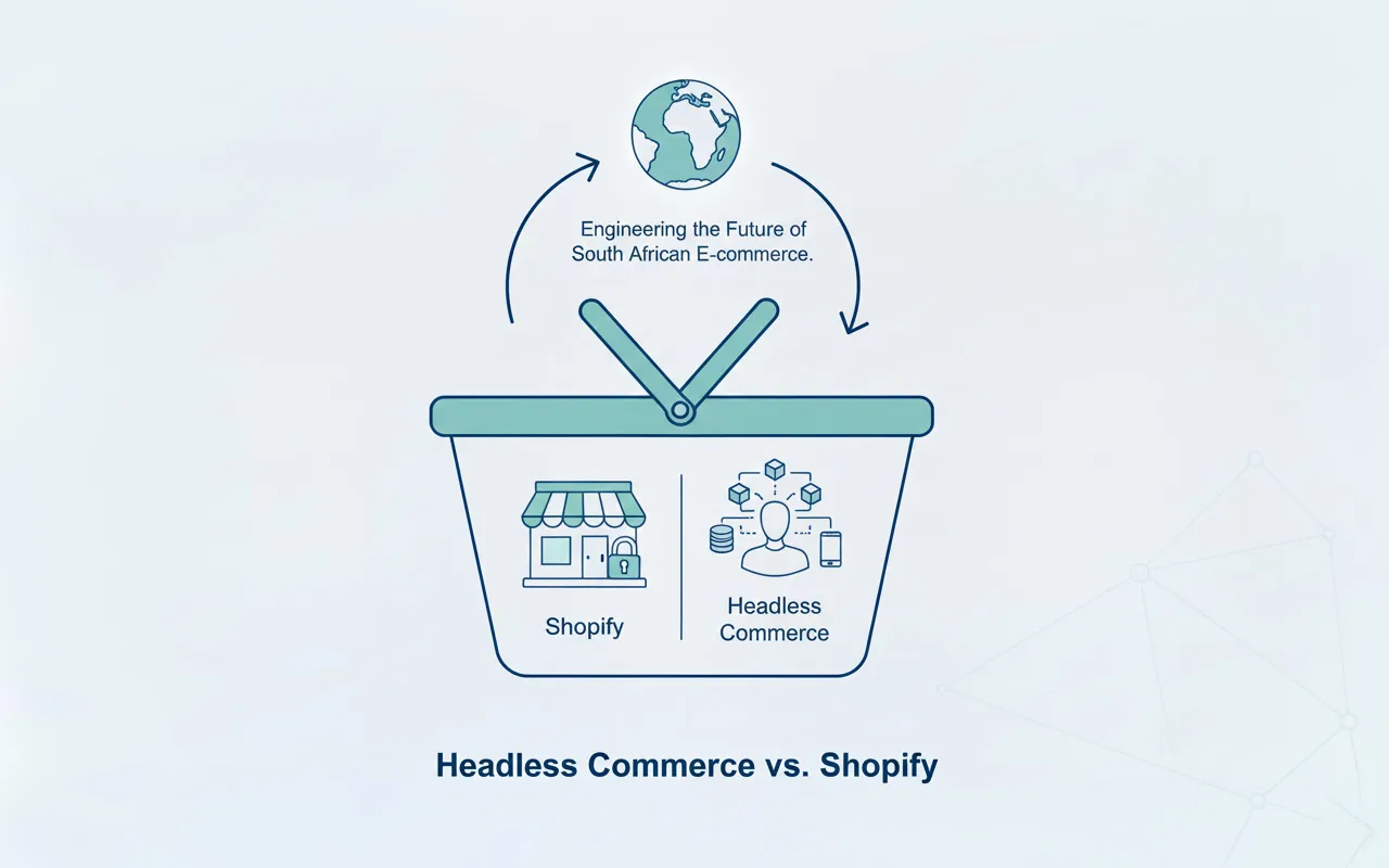 Headless Commerce vs. Shopify. Engineering the Future of South African E-commerce.