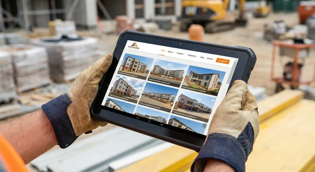 Designtalks professional web design for construction companies gauteng 3